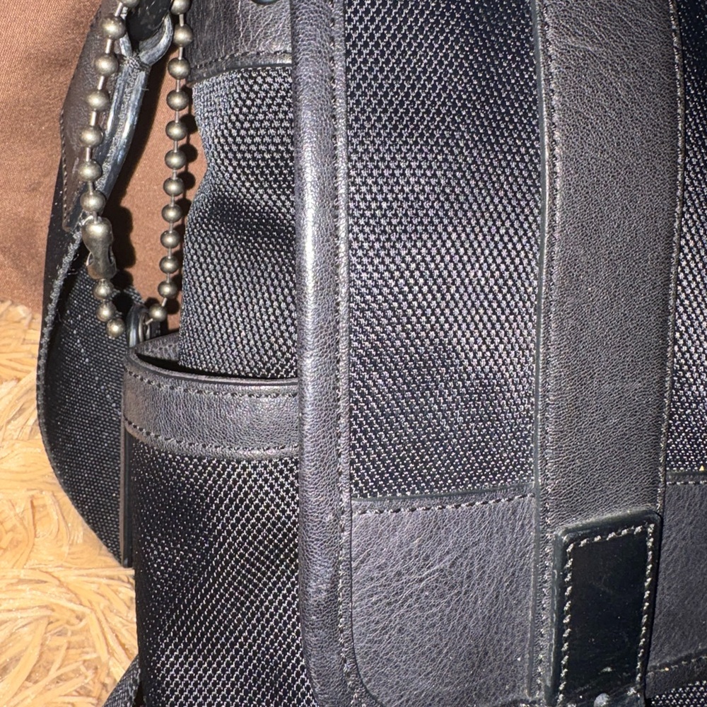 Coach Nylon Computer Briefcase Messenger Shoulder Bag 2011 - Picture 4 of 16